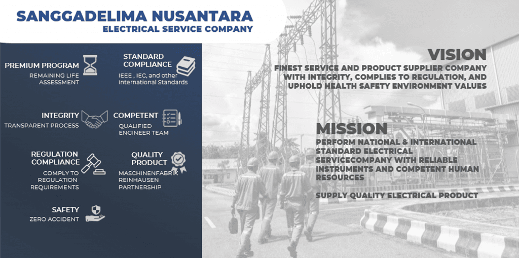 Visi dan Misi PT. Sanggadelima Nusantara